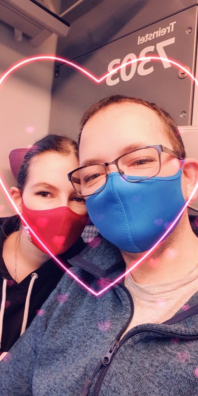 Samen onderweg in de trein
